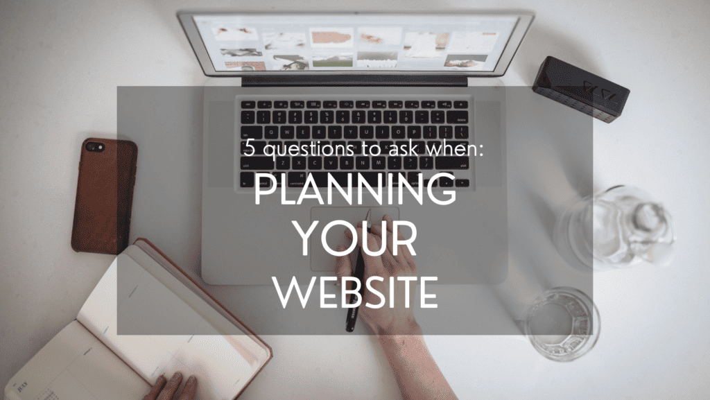Planning a website